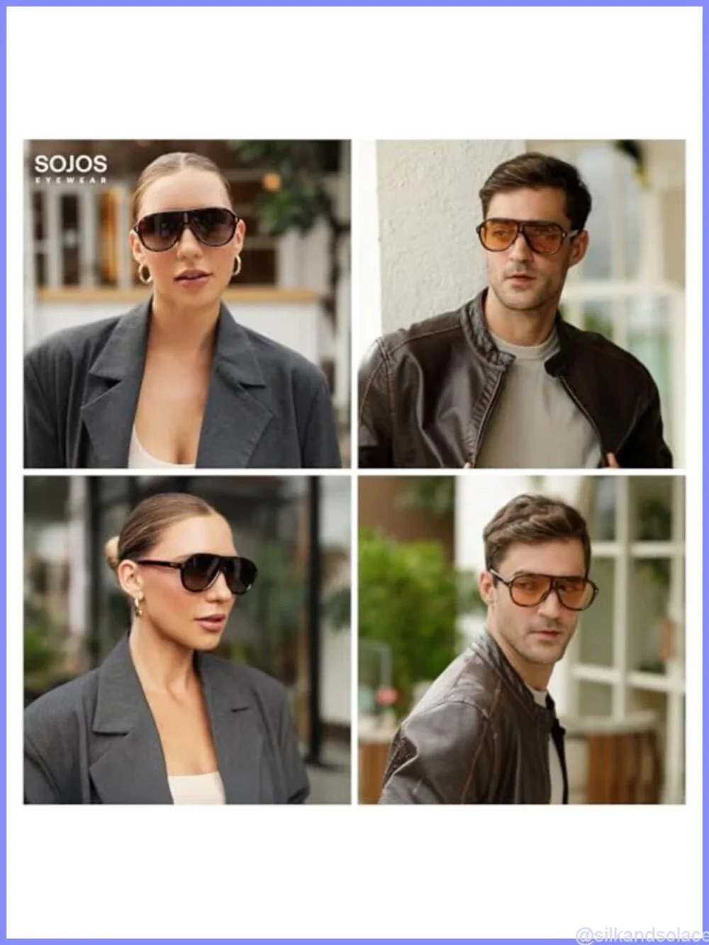 Oversized Polarized Aviator Sunglasses UV400 Retro Trendy TAC Lens Unisex